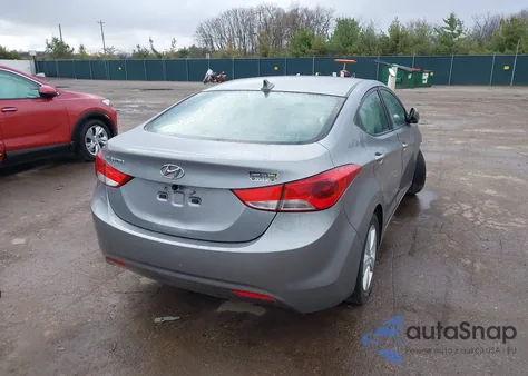 2013 Hyundai Elantra Gls из США, поврежденный, VIN KMHDH4AE9DU559763